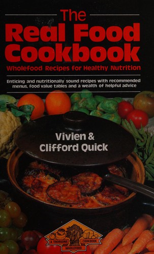 Cover for The real food cookbook
