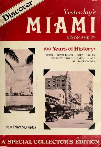 Cover for Yesterday's Miami.
