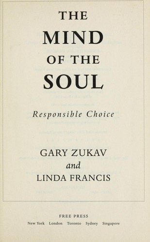 Cover for The mind of the soul : responsible choice