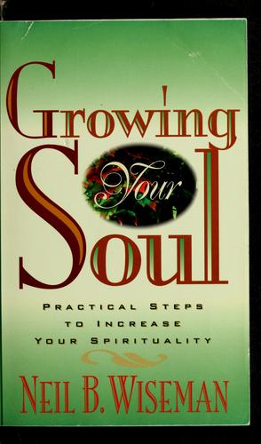 Cover for Growing your soul