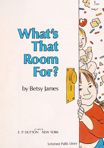 Cover for What's that room for?