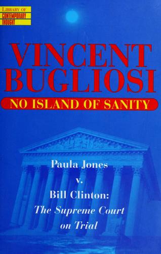 Cover for No island of sanity