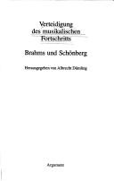 Cover for Verteidigung des musikalischen Fortschritts