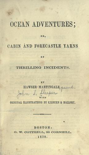 Cover for Ocean adventures