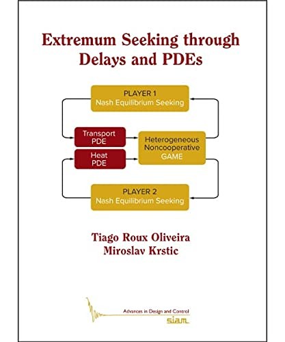 Cover for Extremum Seeking Through Delays and PDEs