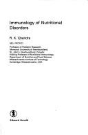 Cover for Immunology of nutritional disorders