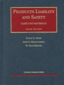 Cover for Products liability and safety