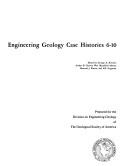Cover for Engineering geology case histories 6-10