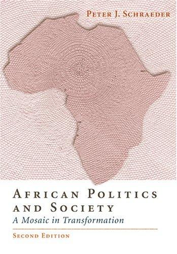 Cover for African Politics and Society