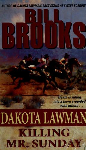 Cover for Dakota lawman.