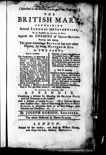 Cover for The British mars