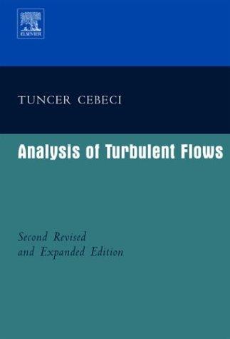 Cover for Analysis of Turbulent Flows