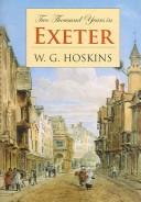 Cover for Two Thousand Years In Exeter
