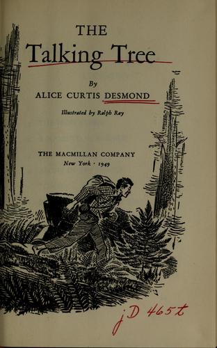 Cover for The talking tree