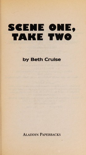 Cover for Scene one, take two