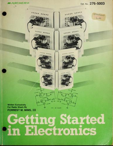 Cover for Getting started in electronics