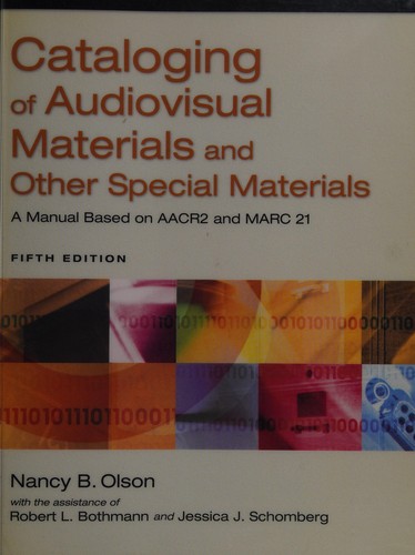 Cover for Cataloging of audiovisual materials and other special materials