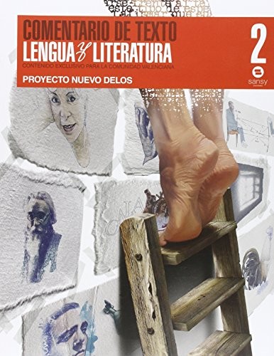 Cover for Nuevo Delos, Comentario de texto, lengua y literatura, 2 Bachillerato