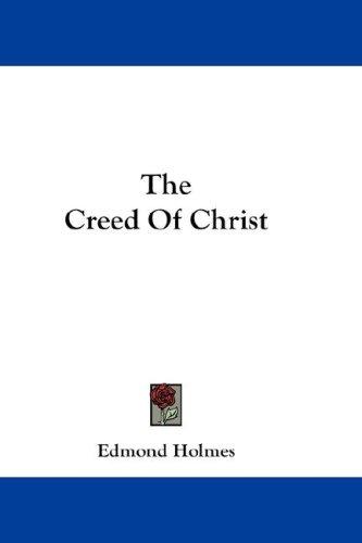 Cover for The Creed Of Christ