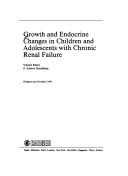 Cover for Growth and endocrine changes in children and adolescents with chronic renal failure