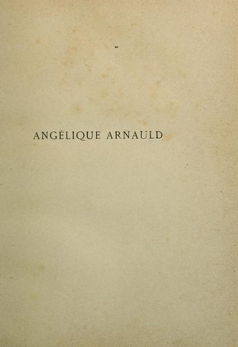 Cover for Angélique Arnauld