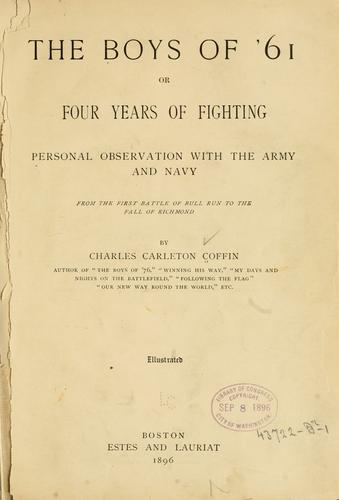 Cover for The boys of '61