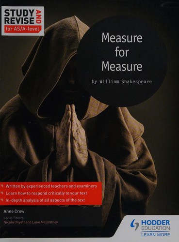Cover for Measure for Measure