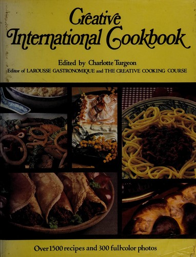 Cover for Creative international cookbook