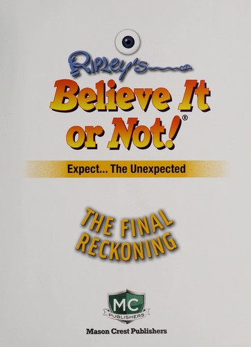 Cover for Expect the unexpected