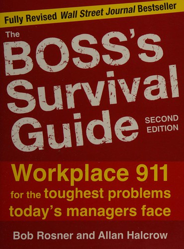 Cover for The boss's survival guide