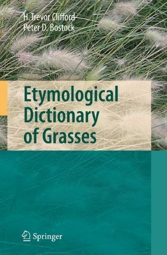 Cover for Etymological Dictionary of Grasses