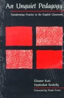 Cover for An unquiet pedagogy