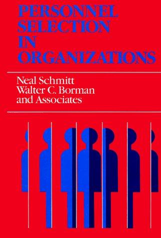 Cover for Personnel selection in organizations