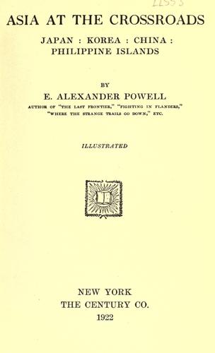 Cover for Asia at the crossroads