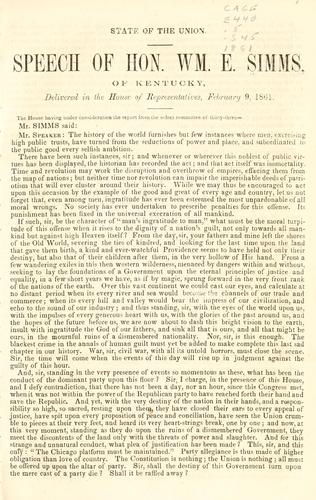 Cover for State of the Union