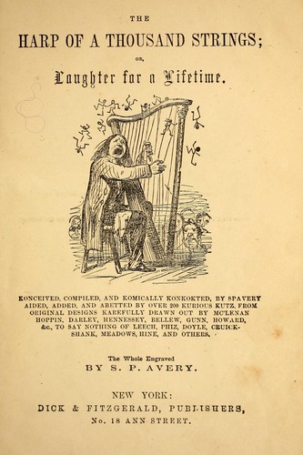 Cover for The harp of a thousand strings :bor, laughter for a lifetime