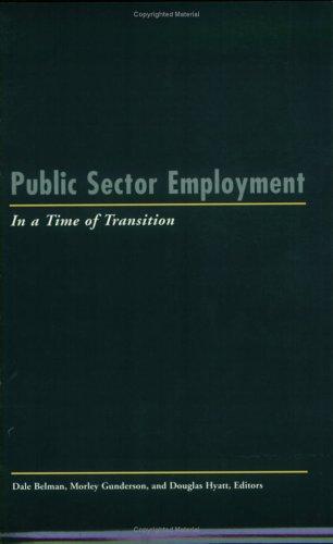 Cover for Public Sector Employment in a Time of Transition (Industrial Relations Research Association Series)