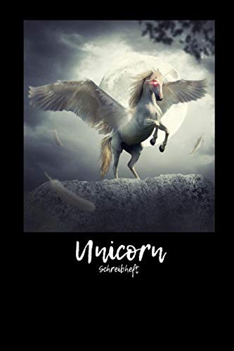 Cover for Unicorn Schreibheft