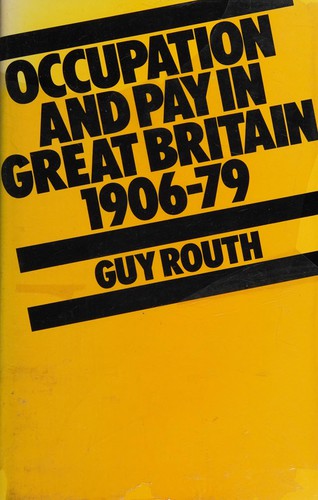 Cover for Occupation and Pay In Great Britain