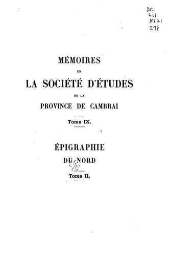 Cover for Mémoires
