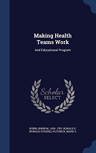 Cover for Making Health Teams Work
