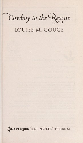 Cover for Cowboy to the rescue