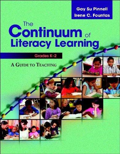 Cover for The Continuum of Literacy Learning, Grades K-2