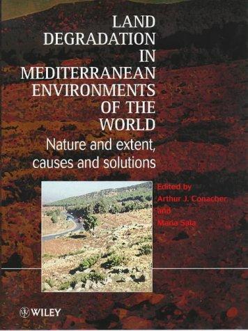 Cover for Land degradation in Mediterranean environments of the world