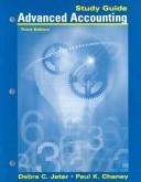 Cover for Advanced Accounting, Study Guide with Working Papers in Excel