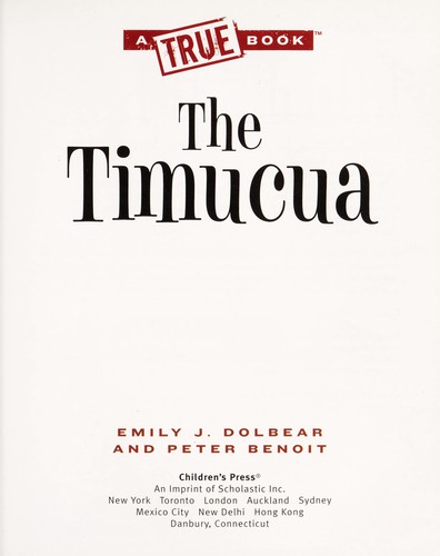 Cover for The Timucua