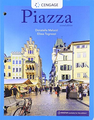 Cover for Bundle : Piazza, Student Edition