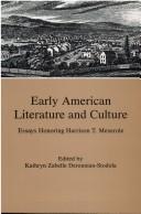 Cover for Early American literature and culture