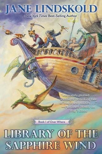 Cover for Library of the Sapphire Wind