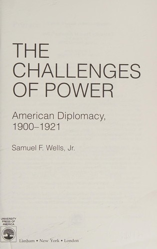 Cover for The challenges of power